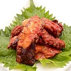 手作りタコキムチ