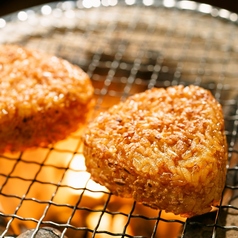 炊き込みご飯の焼きおにぎり