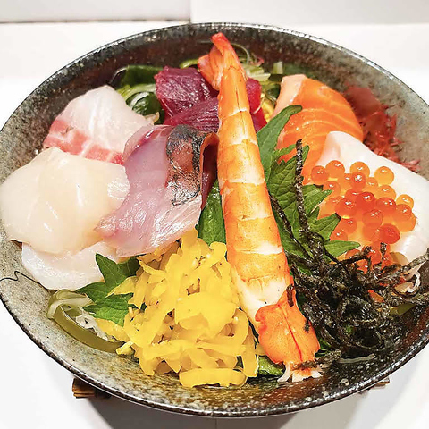 新鮮な食材を使用した海鮮丼◎寿司処　喜与丸はしばらくの間、海鮮丼きよ丸として営業