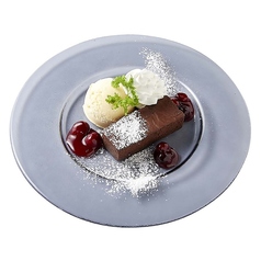 チョコレートブラウニー~バニラアイスクリーム添え~