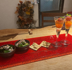 森山料理店のコース写真