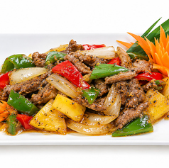 牛肉とペッパーソース (Bo Sot Tieu Den)