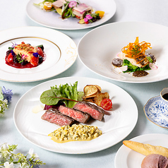 マンハッタンテーブルのコース写真