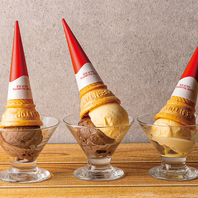 開放感あるお席で