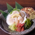 料理メニュー写真&nbsp;ホタテ貝柱お造り