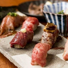 とろける赤身の肉寿司