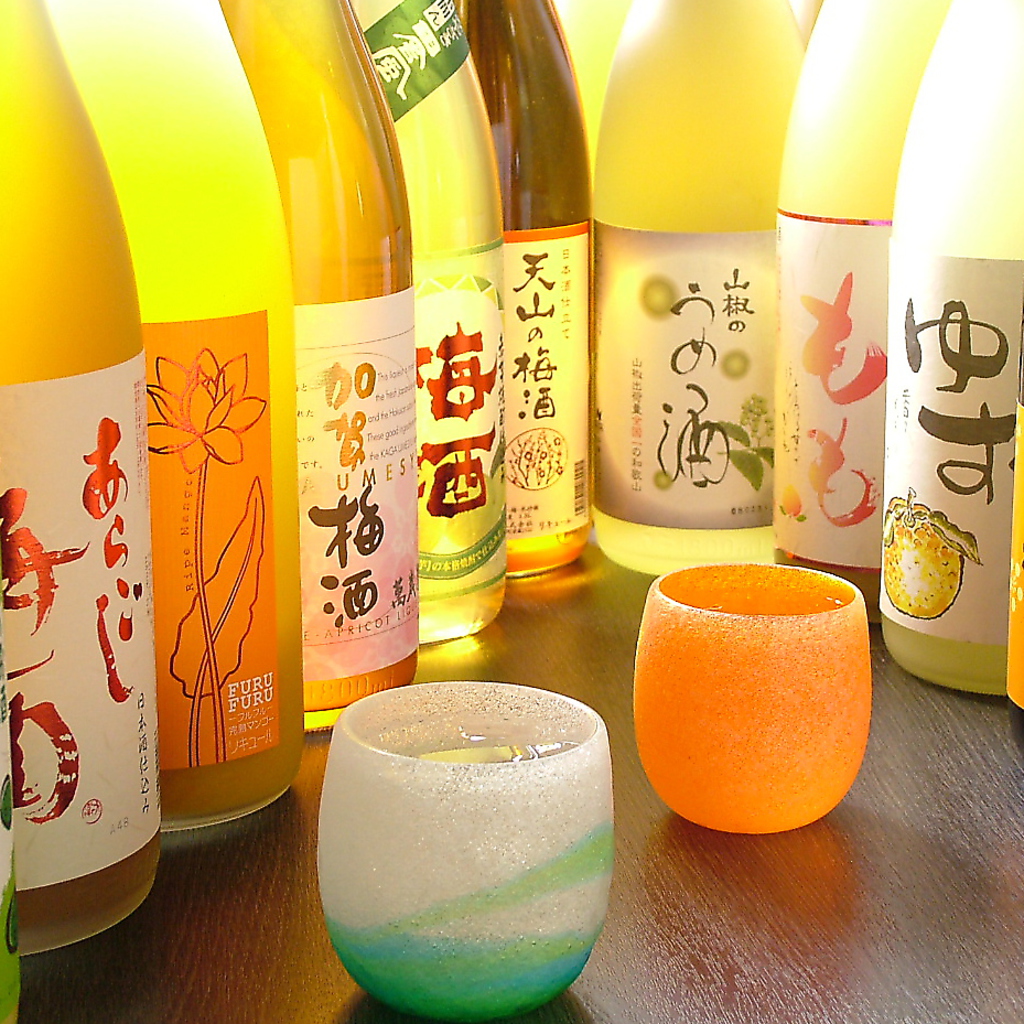 ドリンクには珍しい地酒も！お料理とのバランスや好みによって選べるように豊富なラインナップです。
