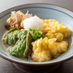 山下豆腐と生麩の揚げ出汁