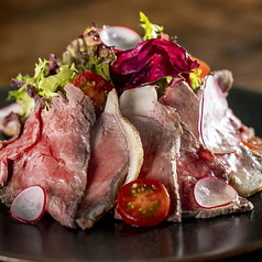 ローストビーフのサラダ