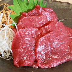 国産会津馬刺し ロース50g