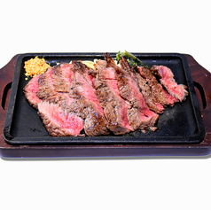 リブロース炭火ステーキ