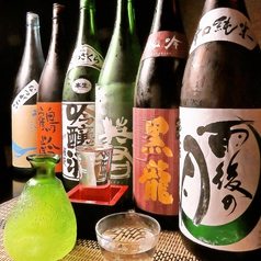 お勧め！『店主厳選の日本酒・梅酒・焼酎』に舌鼓♪