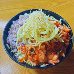 もんじゃ焼　ゲソキムチ