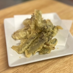 野沢菜天ぷら