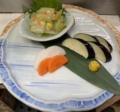 お新香盛り合わせ