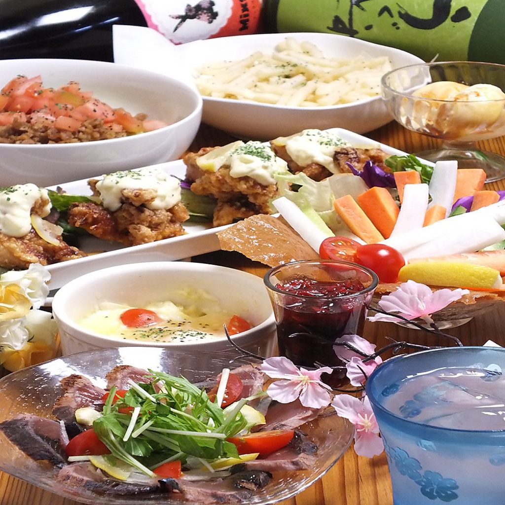 各種宴会でご利用頂ける飲み放題付コース！梅酒も20種飲み放題☆