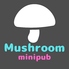 Mushroom マッシュルームのロゴ