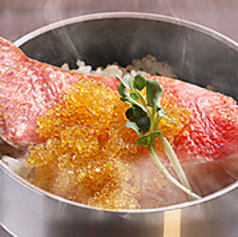金目鯛と黄金いくら