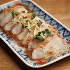 本日の鮮魚カルパッチョ