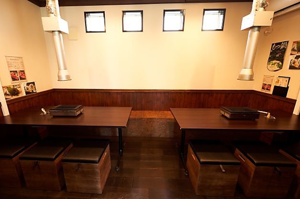 ご家族や団体のお客様に最適の個室空間