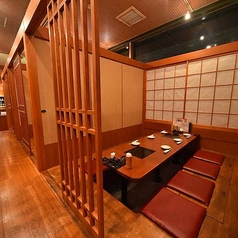 堀ごたつのお座敷貸切。8名様～32名様でご利用いただけます。予約については、直接お店にお問い合わせください。
