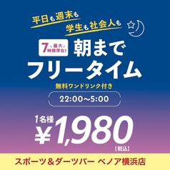 ダーツ＆スポーツバー ベノア 横浜ハマボールイアス店のコース写真