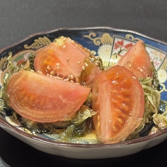 昆布締めトマトのナムル
