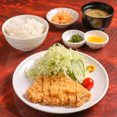 ロースとんかつ定食