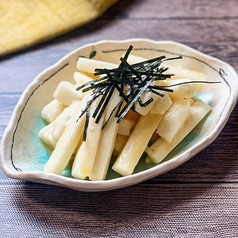 長芋の山葵醤油漬け