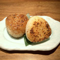 料理メニュー写真&nbsp;焼きおにぎり〔醤油、みそ〕