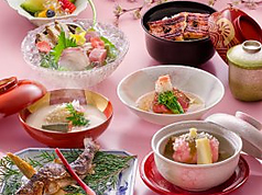 「岩魚塩焼き」「常陸牛」「うなぎ御飯」を含んだ全8品『粟田口』