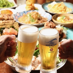 飲み放題充実★豊富なドリンクで乾杯!
