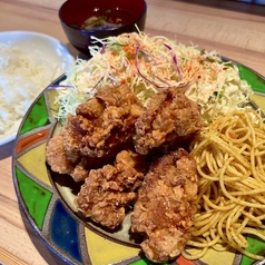 唐揚げ定食/チキンカツ定食