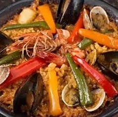 海の幸夕焼けパエリア(シェア推奨)