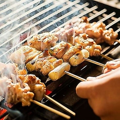 宮崎地鶏の焼鳥と炭火焼きを是非ご賞味ください。