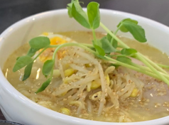 くまのめ中華そばハーフ