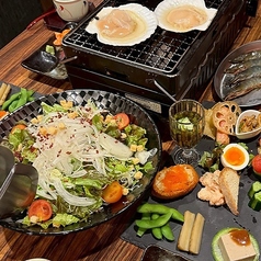 【レギュラーコース 5500円(税込)】海鮮炉端焼きやちゃんこなべ等、飲み放題付きで幹事様を安心サポート！の写真