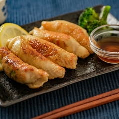 鶏皮餃子
