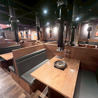 ジンギスカンと会話に集中できる特別な店