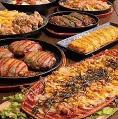 手ごねハンバーグと鉄板焼 來音屋 南草津店のコース写真