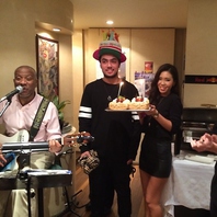 誕生日プレゼント＆生演奏