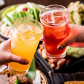 厳選したドリンクメニューを豊富なラインナップでご提供しております。今なら2時間単品飲み放題が1800円⇒1280円に！いろんな種類のドリンクをたっぷり愉しみたい方に最適です！