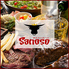 精肉・卸の肉バル Sanosoロゴ画像