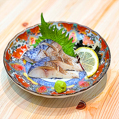 しめさばのお造り
