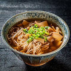 たっぷりキノコ蕎麦