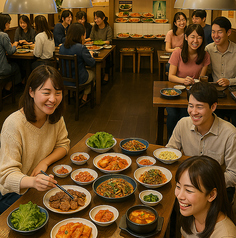 韓国ランチバイキング