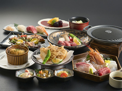 旬彩炙りダイニング からと屋のコース写真