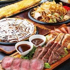 手ごねハンバーグと鉄板焼 來音屋 南草津店のコース写真