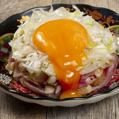 さつま知覧どりのユッケ