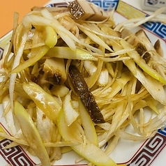 チャーシューのネギ和え